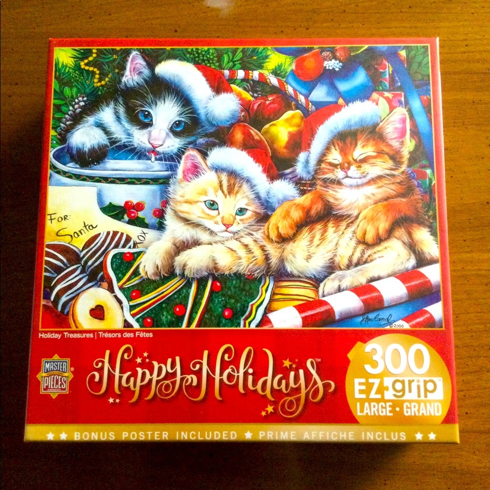🧩 Holiday Treasures Kittens Puzzle